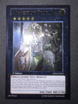 Yugioh Empress of Prophecy 1st Edition Ultimate Rare ABYR-EN047 NM - Image 2
