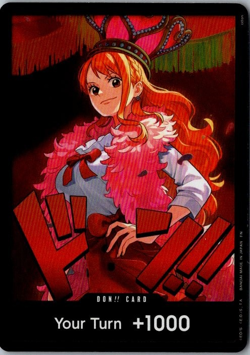 ONE PIECE DON Cards EB03 Nico Robin, Nami, Boa Hancock, Uta (4 Cards) - Image 1