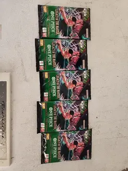 One Piece OP-12 (5x) Legacy of the Master English Sealed Booster Packs - Image 1