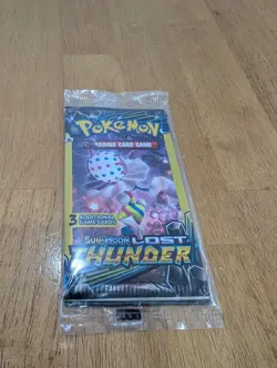 Pokemon Lost Thunder Double Pack 1 PER ORDER 3 Cards Per Pack( 2 Packs Total) - Image 1
