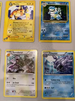Pokemon Card Lot w/ Base Set Blastoise Holo + GX/EX/V Full Arts vintage & modern - Image 5
