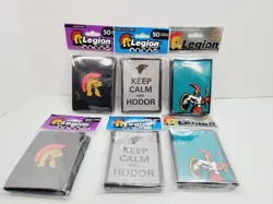 Legion 50 MTG Standard Card Sleeves Deck Protector - Lot Of 6 - Image 1