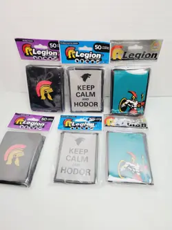Legion 50 MTG Standard Card Sleeves Deck Protector - Lot Of 6 - Image 2