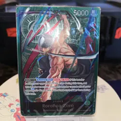 Roronoa Zoro OP12-020 Learn Together Promo Deck Leader SEALED One Piece Card Eng - Image 1