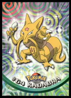 Pokemon Cards Kadabra #64 Topps Trading Cards Series 1 NM *1 - Image 1