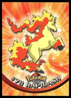 Pokemon Cards Rapidash #78 Topps Trading Cards Series 2 NM *3 - Image 1