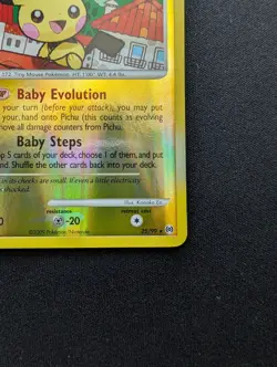 M/NM Pokemon Pichu Reverse Holo Card 25/99 Arceus - Image 5