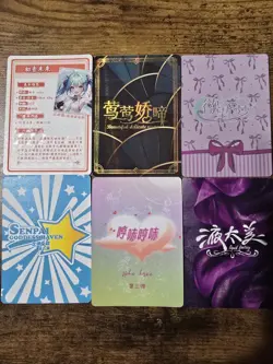 Goddess Story Hatsune Miku Waifu Card Lot - Image 2