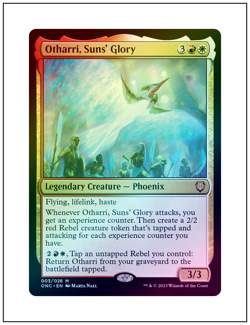1x Otharri, Suns' Glory, Foil, Magic the Gathering MTG NM - Image 1
