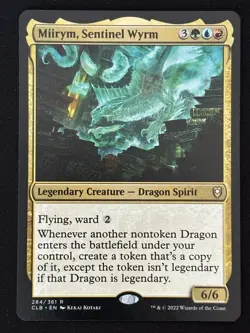 1x MTG Miirym, Sentinel Wyrm - Commander Legends: Battle for Baldur's Gate (CLB) - Image 1