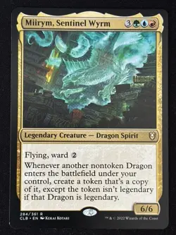 1x MTG Miirym, Sentinel Wyrm - Commander Legends: Battle for Baldur's Gate (CLB) - Image 3