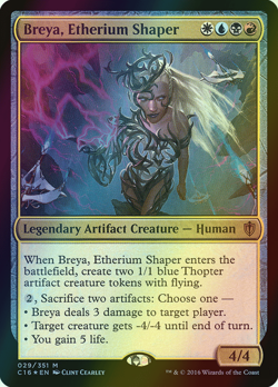 MTG Breya, Etherium Shaper Foil ** Commander 2016 ** English - Image 1