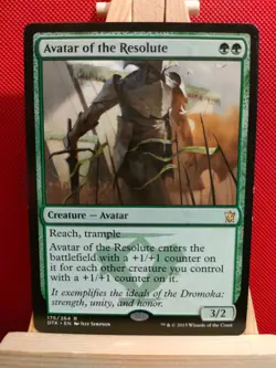 Avatar of the Resolute - Dragons of Tarkir - Rare - NM - MTG - Image 1