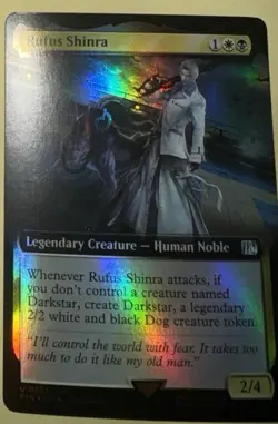 Rufus Shinra (Extended Art) Final Fantasy Foil - Image 1