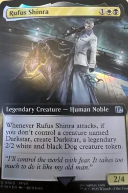 Rufus Shinra (Extended Art) Final Fantasy Foil - Image 2
