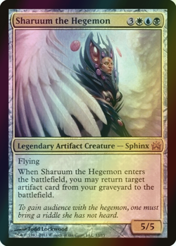MTG Sharuum the Hegemon Foil ** From the Vault: Legends ** English - Image 1