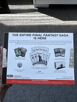 Magic The Gathering Final Fantasy Bundle 9 Booster Pack Bundle Box~ *SEALED* NEW - Image 3