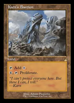 MTG Karn's Bastion ** Ravnica Remastered ** English - Image 1