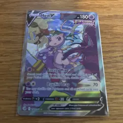 Pokemon Mew v Holo Alternative Art Ultra Rare TCG Fusion Strike Card 251/264 - Image 1