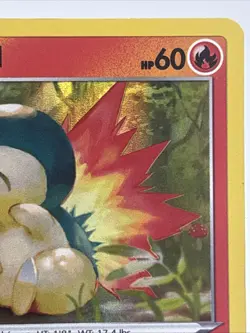 Cyndaquil SWSH221 Holo Black Star Cosmos Holo Promo Pokemon Card NM - Image 3