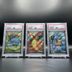 PSA 10 Sequential Set Charizard Venusaur Blastoise SR Pokemon Card 151 Japanese - Image 1