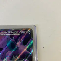 Team Rockets Nidoking EX 216/182 Destined Rivals Ultra Rare Full Art Pokemon NM - Image 5