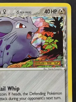 Pokemon TCG: Dragon Frontiers - Nidoran F (Delta Species) 56/101 Reverse Holo MP - Image 3