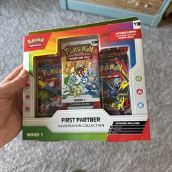 Pokemon TCG First Partner Illustration Collection Series 1 New Sealed In Hand! - Image 1