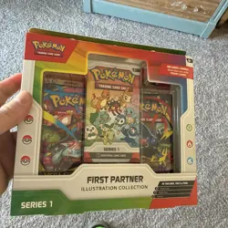 Pokemon TCG First Partner Illustration Collection Series 1 New Sealed In Hand! - Image 2
