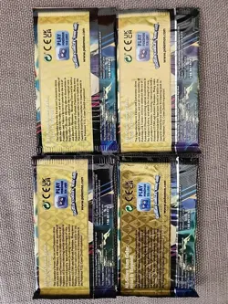 4x Pokemon TCG Crown Zenith Booster Pack - New Sealed Lot - Image 2
