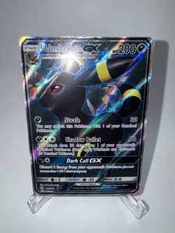 Pokemon TCG Umbreon GX (Full Art) 142/149 SM Base Set Holo Ultra Rare NM - Image 1