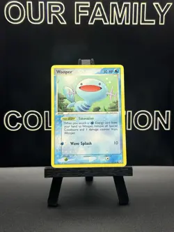 Pokemon Wooper 81/109 TRR EX Team Rocket Returns Regular - Image 1