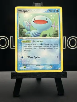 Pokemon Wooper 81/109 TRR EX Team Rocket Returns Regular - Image 2