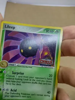POKEMON LILEEP EX POWER KEEPERS STAMPED HOLO 52/108 NM - Image 3