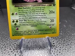 Pokemon TCG Dark Weezing 14/82 Team Rocket Holo Rare - Unlimited - WOTC Vintage - Image 4