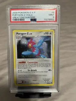 Pokemon Porygon-Z 6/106 Great Encounters Holo PSA 9 - Image 1
