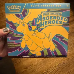 Pokemon Mega Evolution: Ascended Heroes Elite Trainer Box ETB Dragonite NEW - Image 1