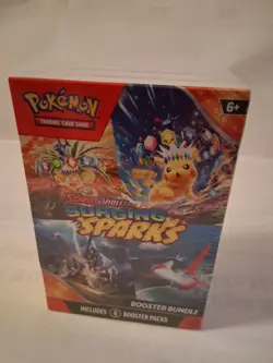 Pokemon TCG Scarlet & Violet Surging Sparks Booster Bundle 6 Booster Packs - Image 1