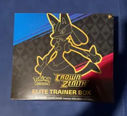 Pokemon TCG: Crown Zenith Elite Trainer Box Brand New Sealed - Image 1