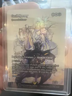 MTG Final Fantasy Cecil Harvey 0018 FOIL | Tymna the Weaver | Showcase FCA Foil - Image 1