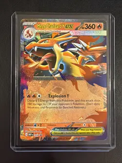 Mega Charizard Y ex 030 Promo Pokemon TCG Ascended Heroes - Image 1