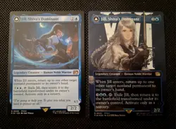 MTG Final Fantasy - Jill, Shiva's Dominant - Borderless - Surge Foil - Image 1