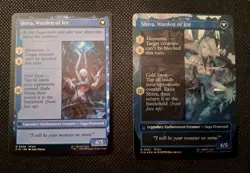 MTG Final Fantasy - Jill, Shiva's Dominant - Borderless - Surge Foil - Image 2