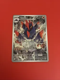Pokemon TCG Gigalith 129/086 S&V White Flare Illustration Rare NM Condition - Image 1