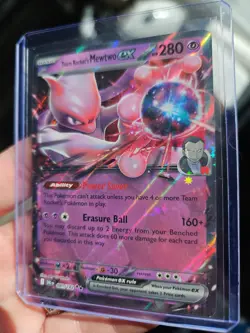 Team Rocket's Mewtwo EX 79/217 Ascended Hero’s Pokemon TCG PACK FRESH - Image 2