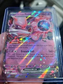 Team Rocket's Mewtwo EX 79/217 Ascended Hero’s Pokemon TCG PACK FRESH - Image 3