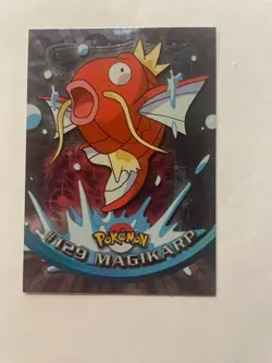 1999 Topps Pokemon TV Animation Edition #129 Magikarp Foil - Image 1