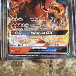 The Pokemon Company Charizard GX Sm-Burning Shadows 20/147 Ultra Rare Holo Engl… - Image 3