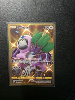 Oranguru ⭐ 199/185 Holo Secret Rare Vivid Voltage 2020 Pokemon NM/Super Clean! - Image 1
