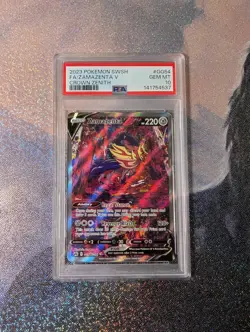 Pokemon TCG Zamazenta V Gg54/Gg70 Crown Zenith: PSA 10 - Image 1